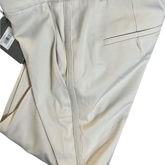 G/FORE women’s Luxe Stretch Twill Golf Pants beige tan Straight Leg - Picture 10 of 12
